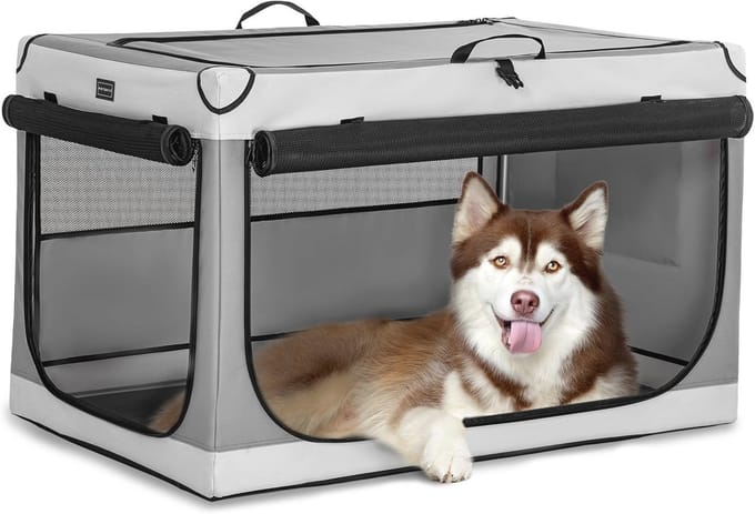 Draagbare en Opvouwbare Hondentransportbox voor Honden
