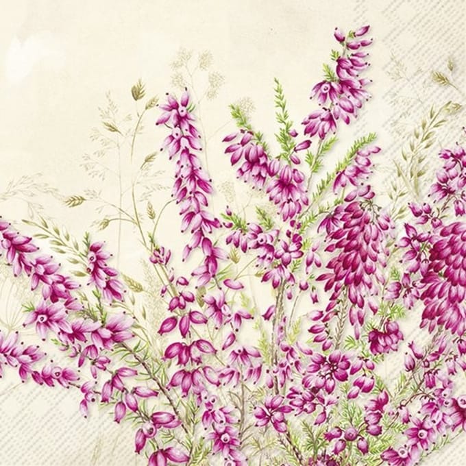 IHR - Lunch servetten - Heather Cream