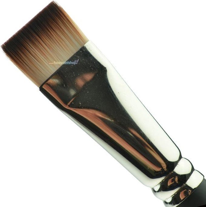 Facepaintshop Brushes Short Flat Brush 3/4
