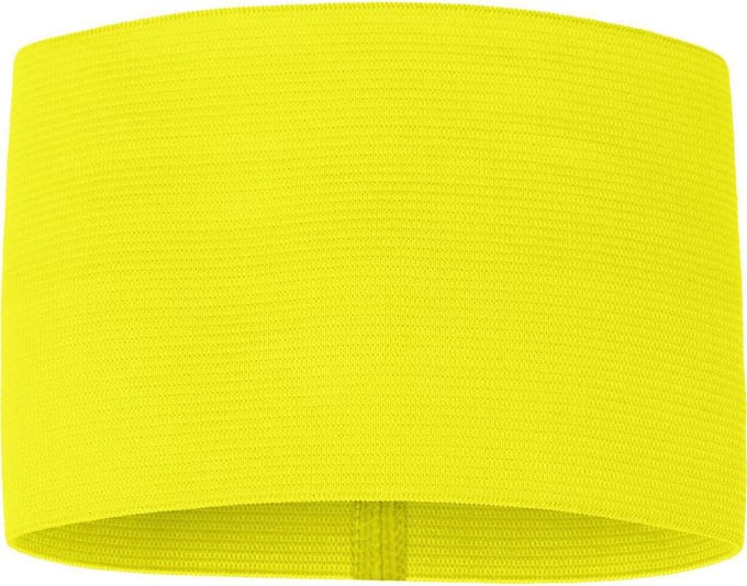 Jako Team Aanvoerdersband - Fluogeel | Maat: JUNIOR: 22 X 7 CM