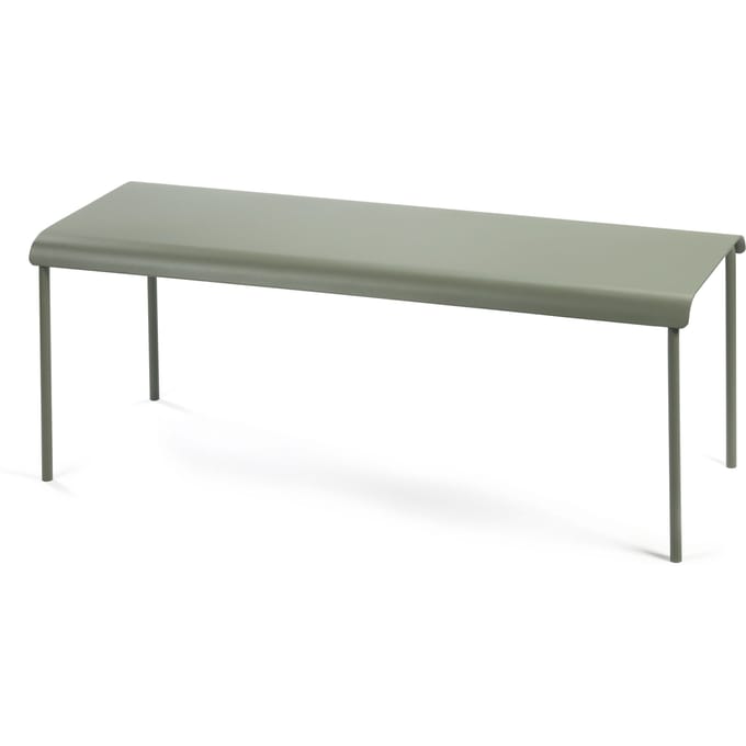 Serax Vincent Van Duysen August bank 120x45cm H45cm eucalyptus groen