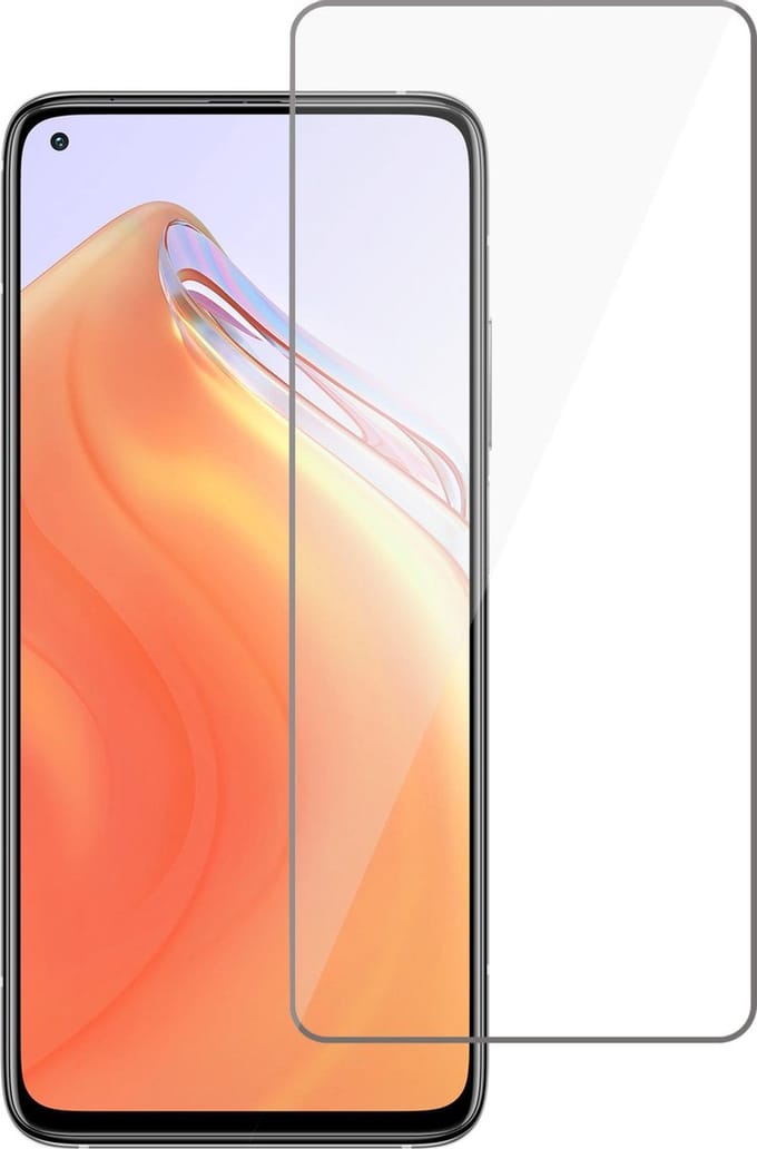 Screenprotector geschikt voor Xiaomi Mi 10T - Glas Tempered Glass Screen Protector