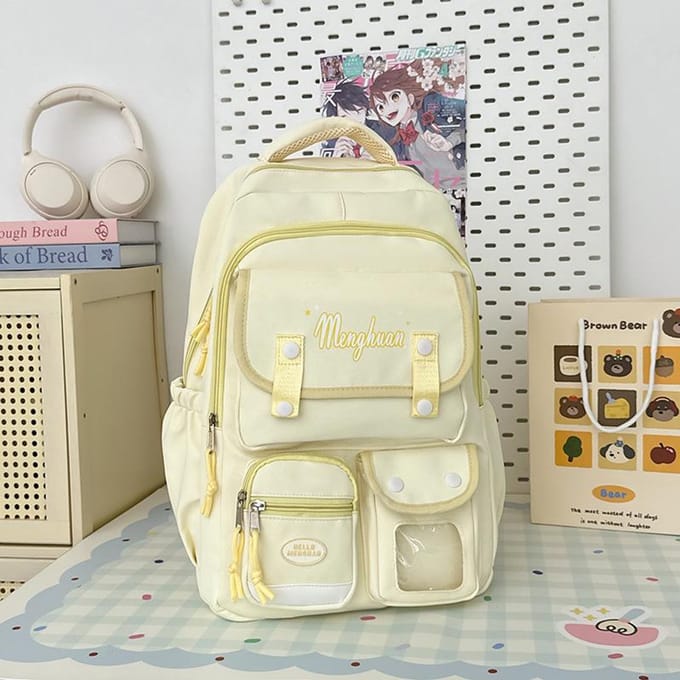 Schooltas Dames Japans Ins College Stijl Mode Joker Hoge capaciteit Middelbare School Studenten Computer Reisrugzak. .