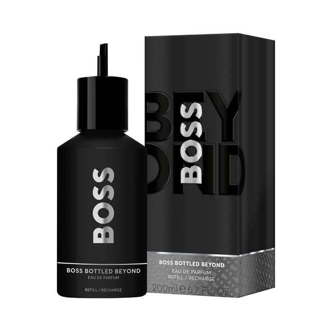 HUGO BOSS Bottled Beyond Eau de Parfum Navulling 200ml - Premium Geur van Gember en Leer