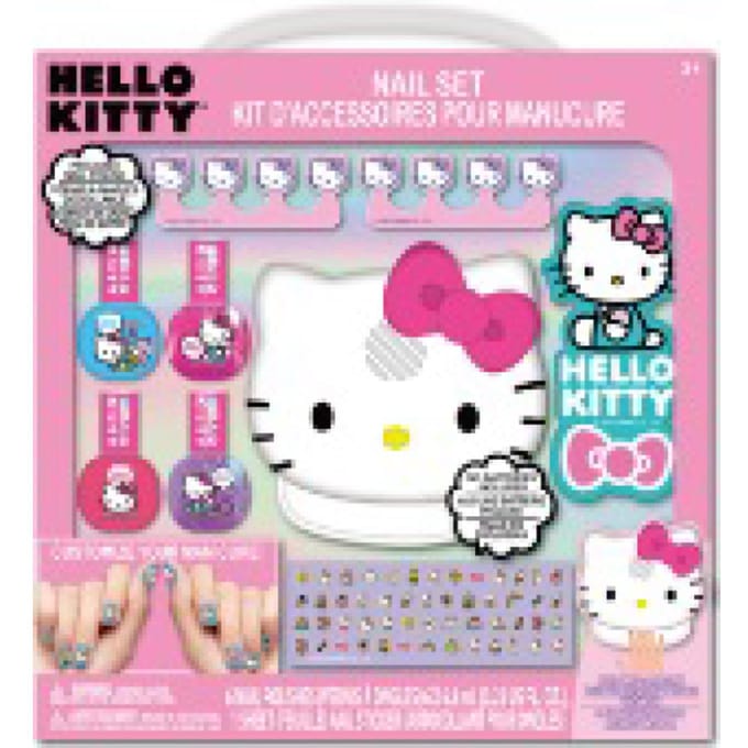 Hello Kitty nagel set met droger