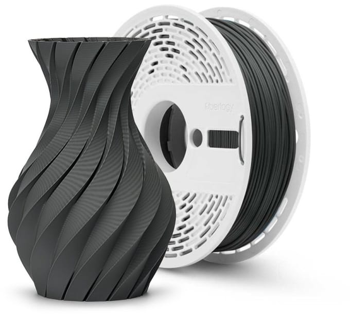 Fiberlogy Matte PLA Graphite