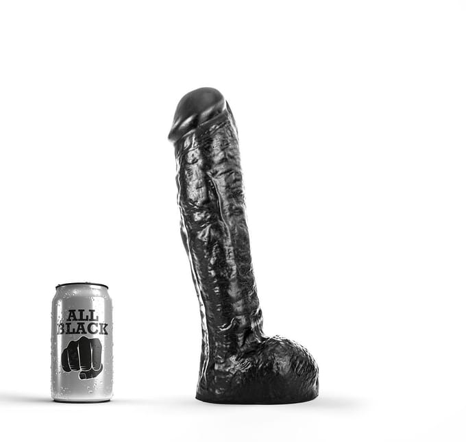 Realistische Dildo 29 cm - Zwart
