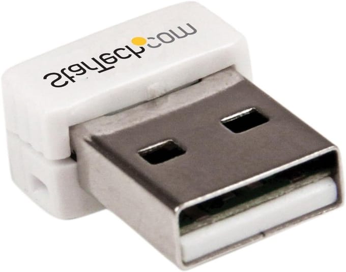 Draadloze Netwerkadapter - USB WiFi - Internet Verbinding - Compact Design - 150Mbps - Wit