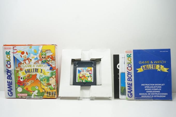 Game & Watch Gallery 3 (Gameboy Color)