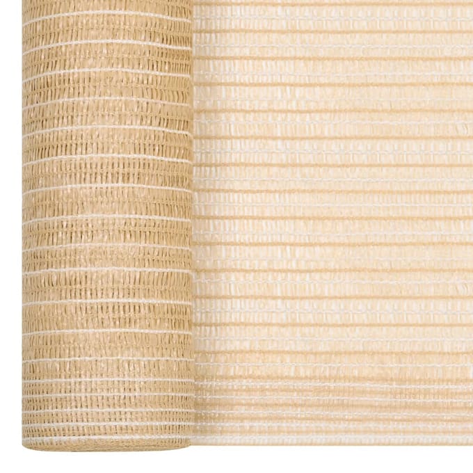 vidaXL - Privacynet - 150 - g/m² - 3,6x50 - m - HDPE - beige
