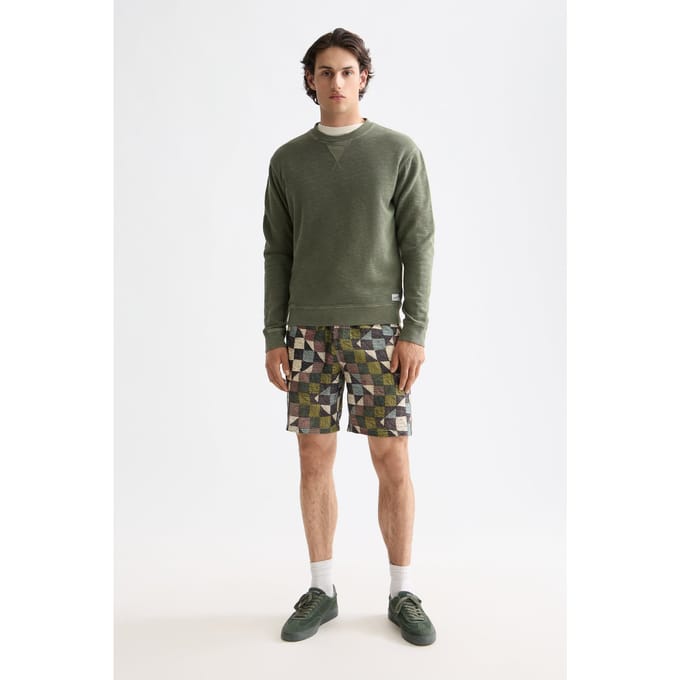 Scotch & Soda G/d Structured Sweatshirt Thyme Taglia: L | Maglioni a maglia Outlet | Uomo