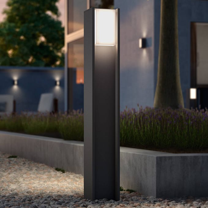 Philips Hue Turaco LED tuinpadverlichting, grijs, regelbaar, slim