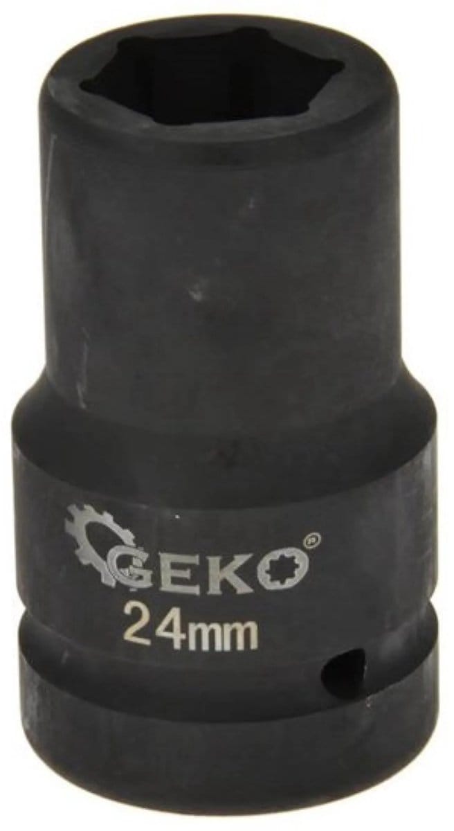 GEKO Impact dopsleutel - 24 mm - Voor zware omstandigheden