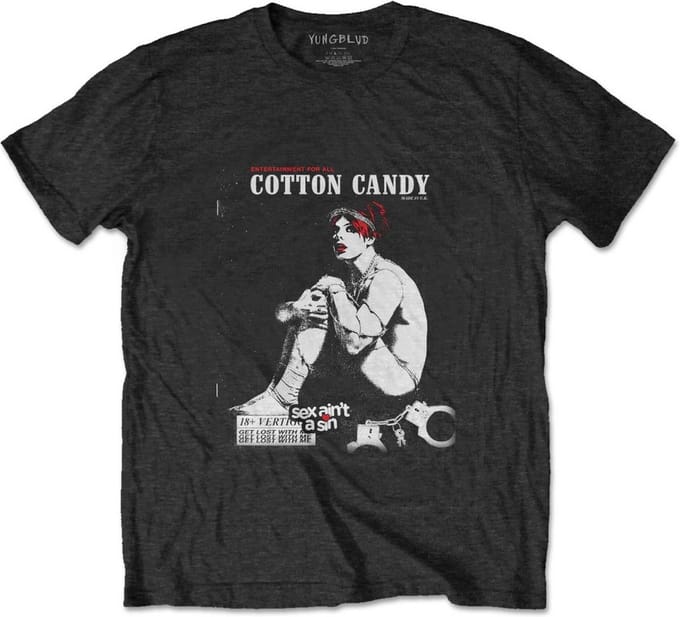 Yungblud - Cotton Candy Heren T-shirt - M - Zwart