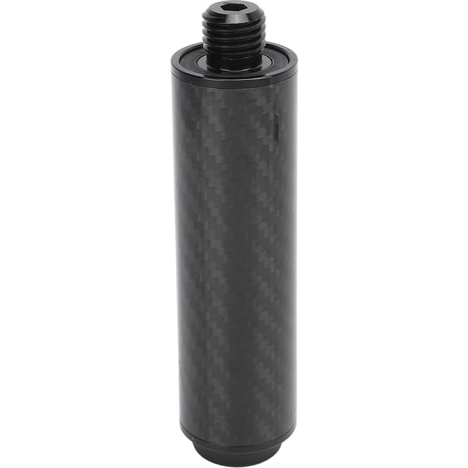 4 Inch Koolstofvezel Biljart Pool Keu Verlengstuk Verlengstuk Accessoires met Rubberen Bumper voor gray