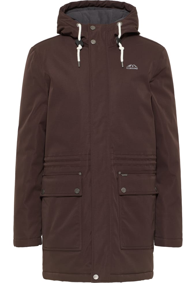 ICEBOUND Winter parka Klima Iglo Heren donkerbruin
