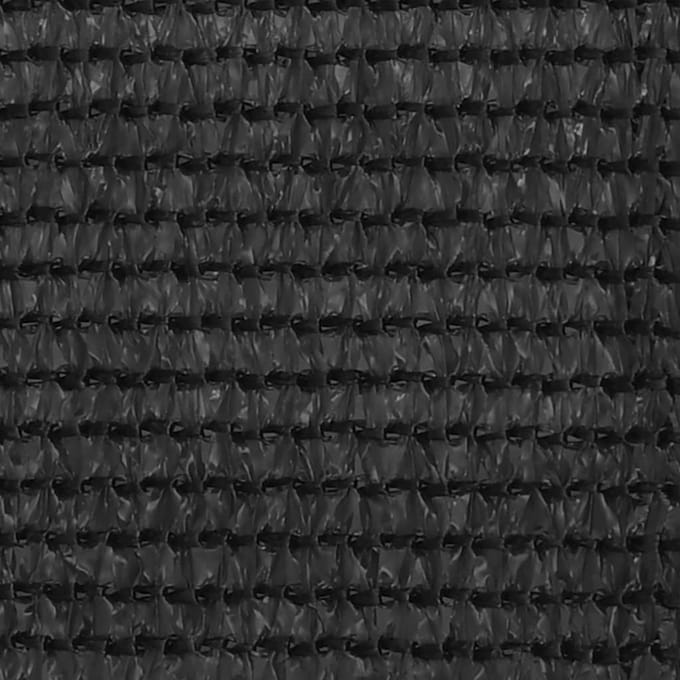 vidaXL - Balkonscherm - 120x500 - cm - HDPE - antracietkleurig