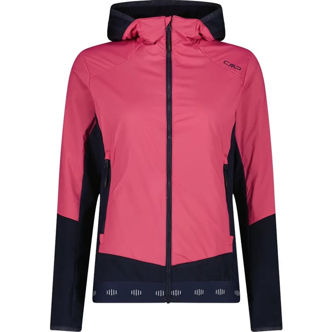 Hybride Windjack met Vaste Capuchon Dames CMP
