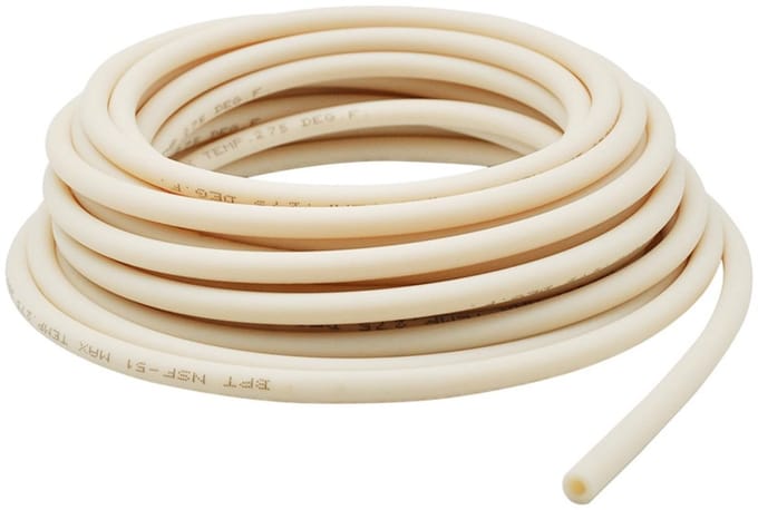 Dailygoods- Siliconen Slang BPT 1 m - Flexibele Slang - Binnendiameter 3,2 mm - Buitendiameter 6,4 mm - Temperatuurbereik - Lange Levensduur - Pompslang