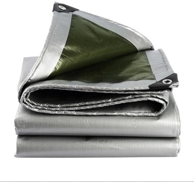 Dailygoods - Afdekzeil 3x3 m, 200 g/m², UV-gestabiliseerd en scheurvast