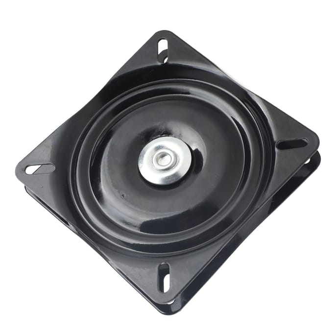 Roulement de plateau tournant, rotation à 360 degrés, forte capacité de charge, utilisation facile, installation de la base de la plaque de tabouret