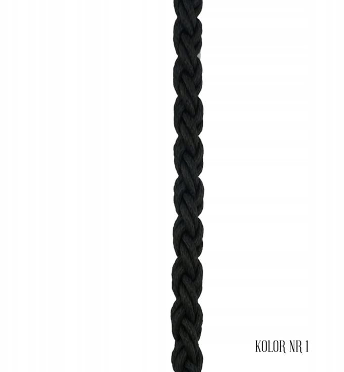 Bosman Zwart Polypropyleen Touw Gevlochten 14 mm