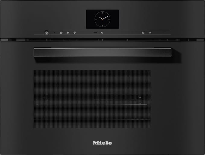 Miele DGM 7645 Stoomoven Obsidiaanzwart