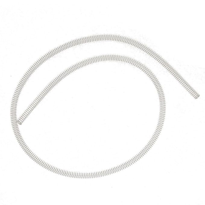 Waterkoelpijpveer 100cm Lengte 7.5mm Buitendiameter Anti-knikveer voor Binnendiameter white