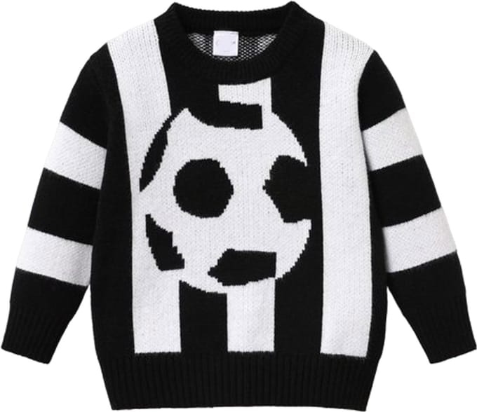 Voetbal Trui Peuter 2 jaar - Gebreid - Kind - Zoon - Sweater