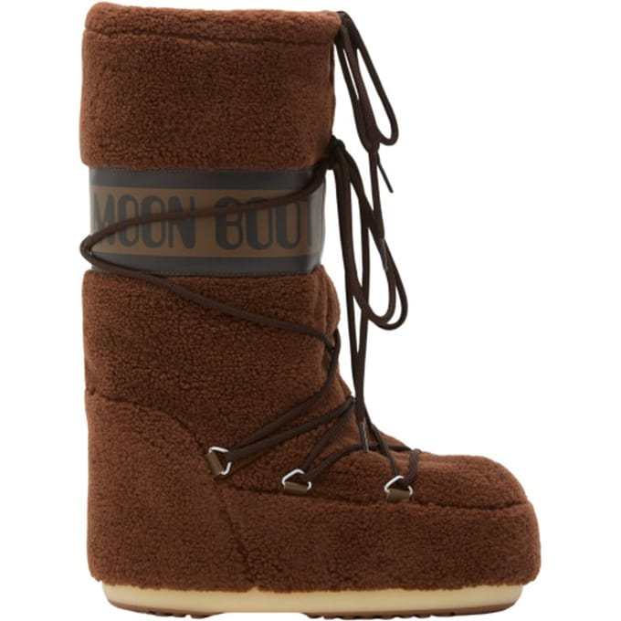 Moon Boot Mb Icon Fleece Boots Bruin 80d1403080