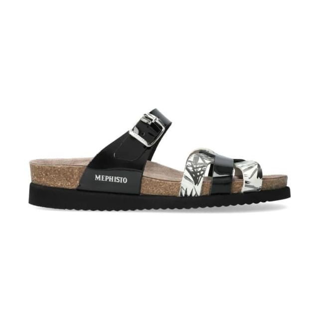 Mephisto Helma - dames sandaal - Zwart - maat 42 (EU) 8 (UK)