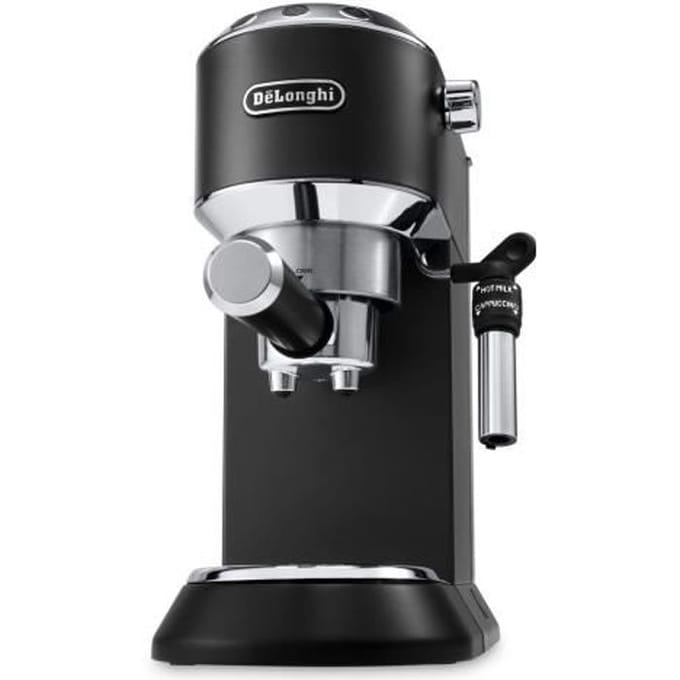 Machine expresso classique - DELONGHI EC685.BK Dedica Style - Noir - Café moulu et dosettes ESE - 15 bars - 1L