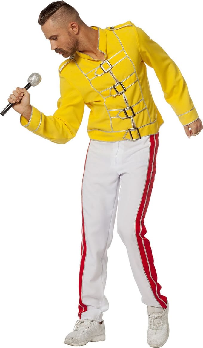 King Freddy Mercury kostuum - Maat 48