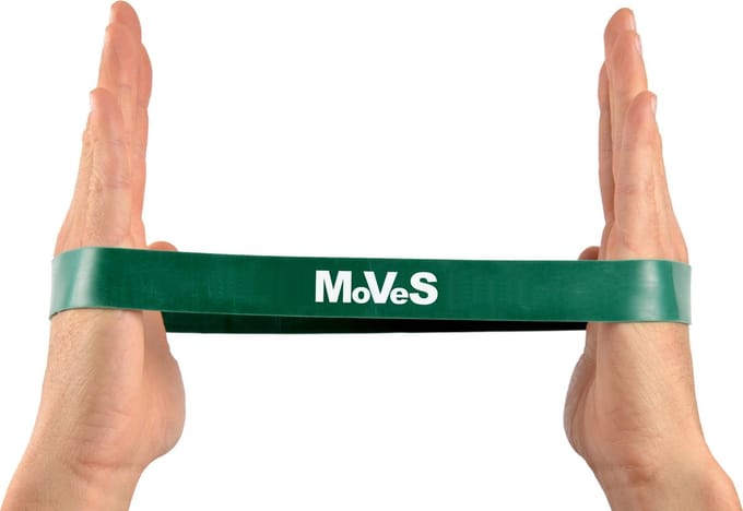 MoVeS Miniband Zwaar - Groen - 1 stuk