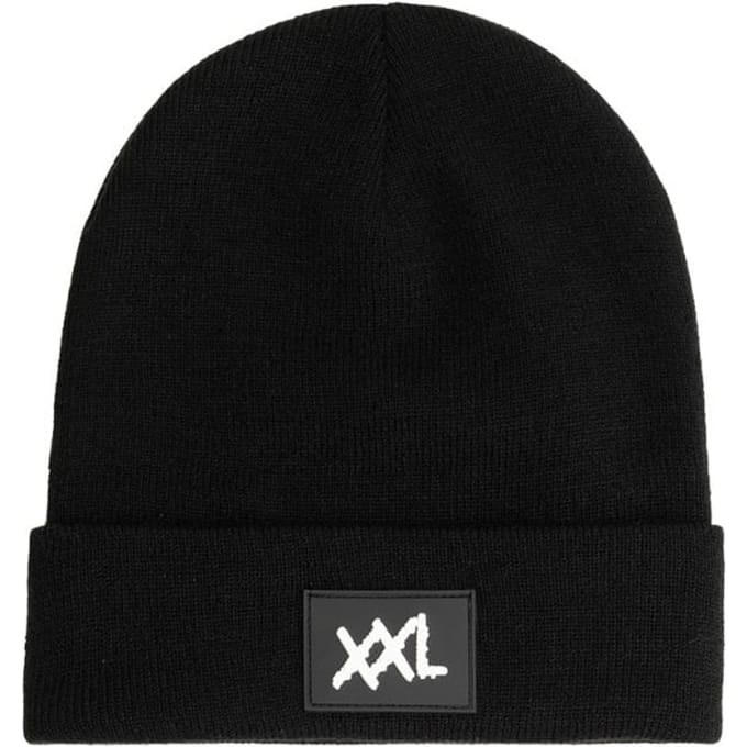 XXL Sportswear Classic Beanie - Black/White Zwart