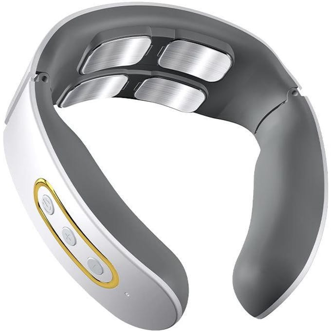 Elektrische Cervicale Wervelkolom Massager 6 Modellen 9 Snelheden Nekmassage Wervel Ontspanning Automatisch 4 Cervicale Massage Machines wit