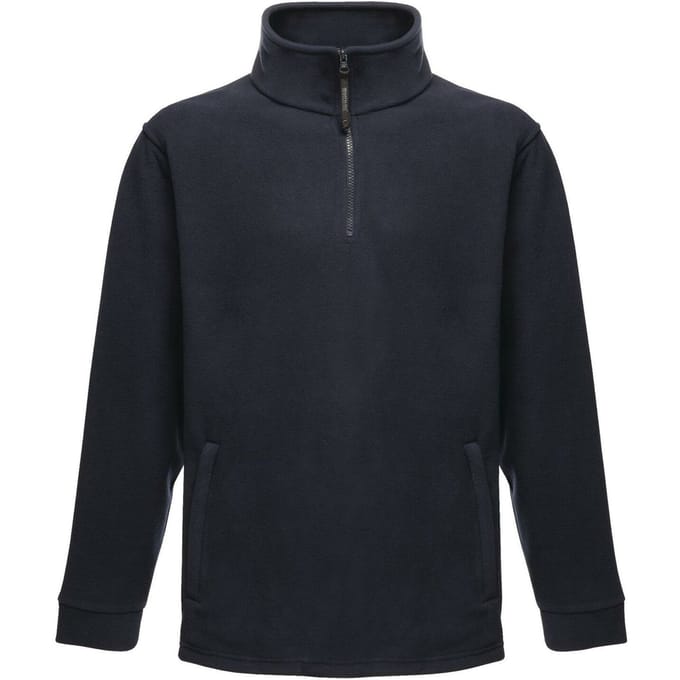 Regatta - Geweldige Outdoors Unisex Thor Overhead Half Zip Anti-Pluis Fleece Sweater (170 GSM) (Navy)