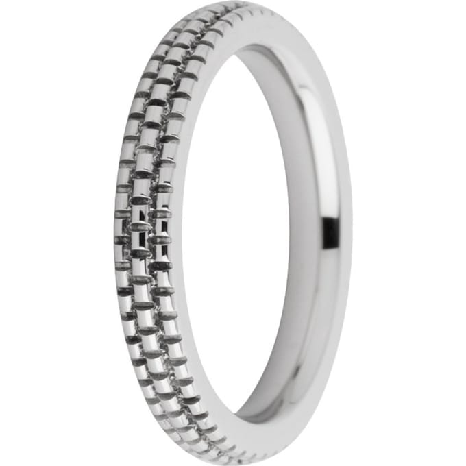 Melano friends sarah refined engraved ring - zilverkleurig - dames - Maat 16.00
