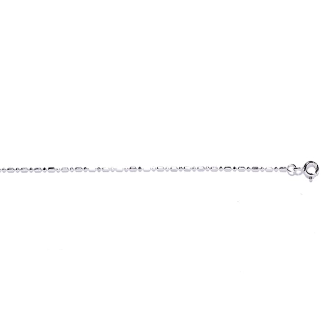 Luxenter Halsketting in 925 Sterling Zilver gerhodineerd - Sumga