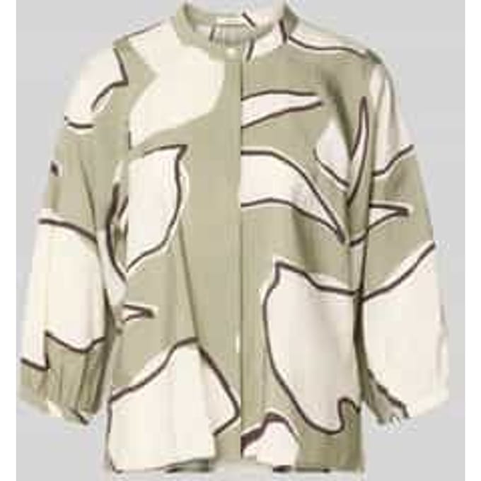 Blouse met ronde hals model 'Faloom'
