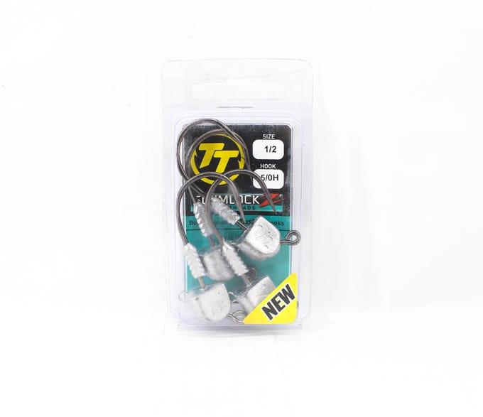 Tête plombée Tackle Tactics TT Swimlockz HD 1/2 oz 5/0 H 4/paquet (4174)