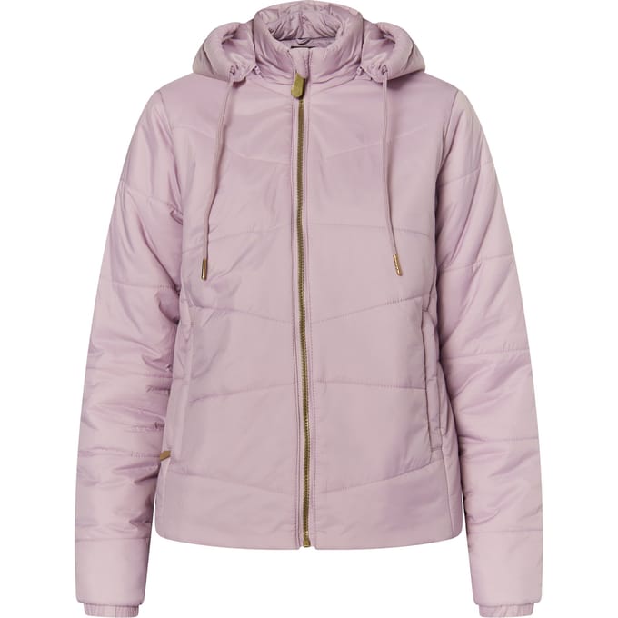 Faina licht gewatteerd jack Dames Mauve