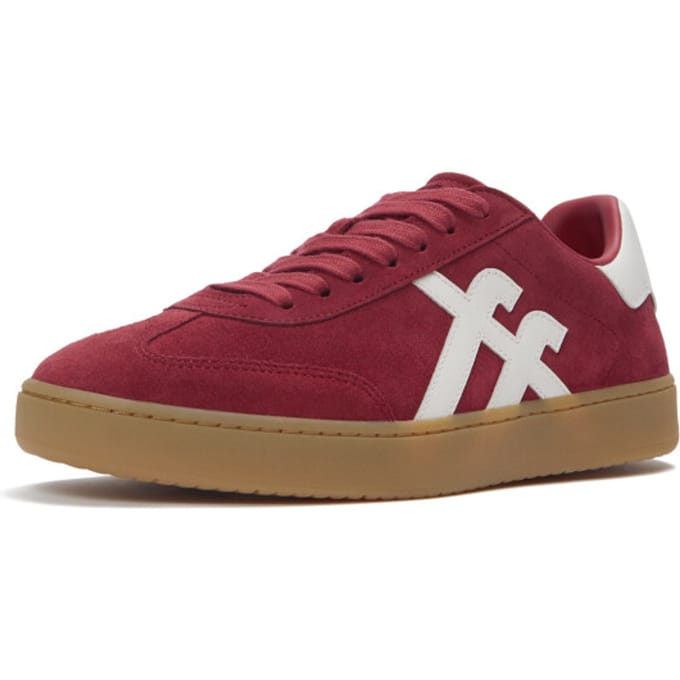 FitFlop FitFlop The Dash Mens T-Toe Suede Sneakers ROOD - Maat 43