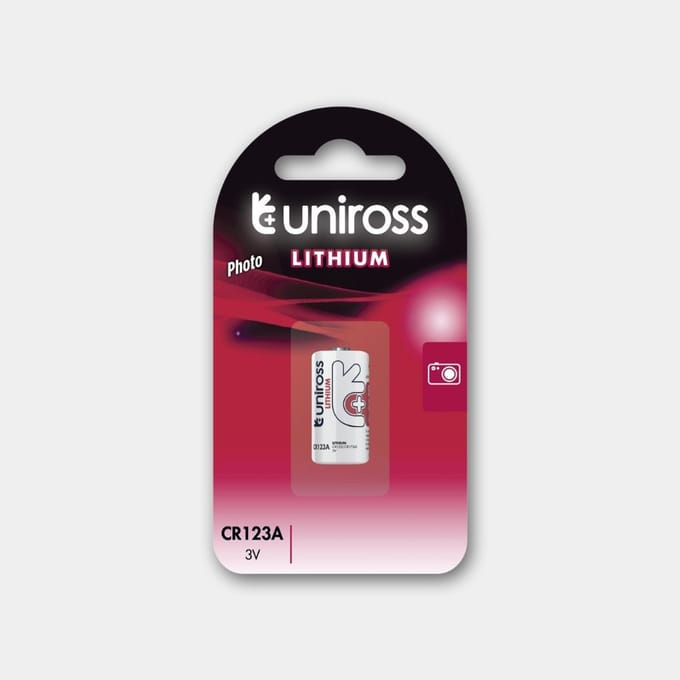 Uniross Lithium CR123A 3V