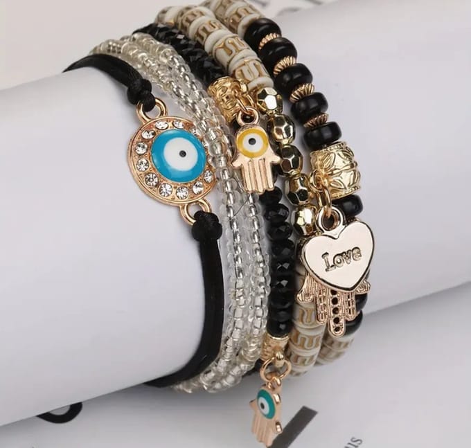 6 delige armband set