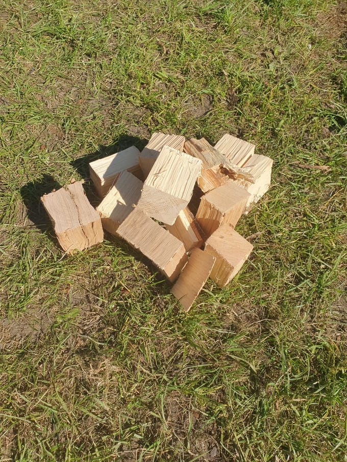 kersen rookhout chunks 10 kg