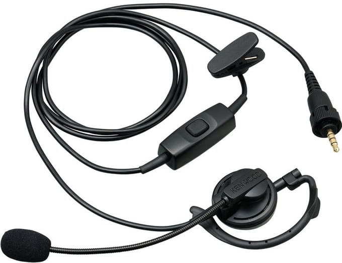 Kenwood KHS-37W headset met oorhaak
