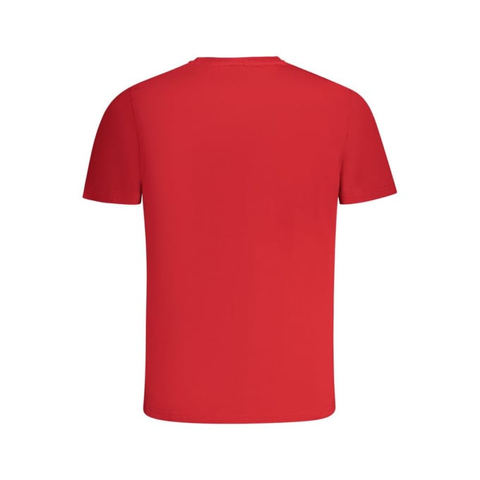 North Sails Rosso Katoenen T-shirt voor Mannen