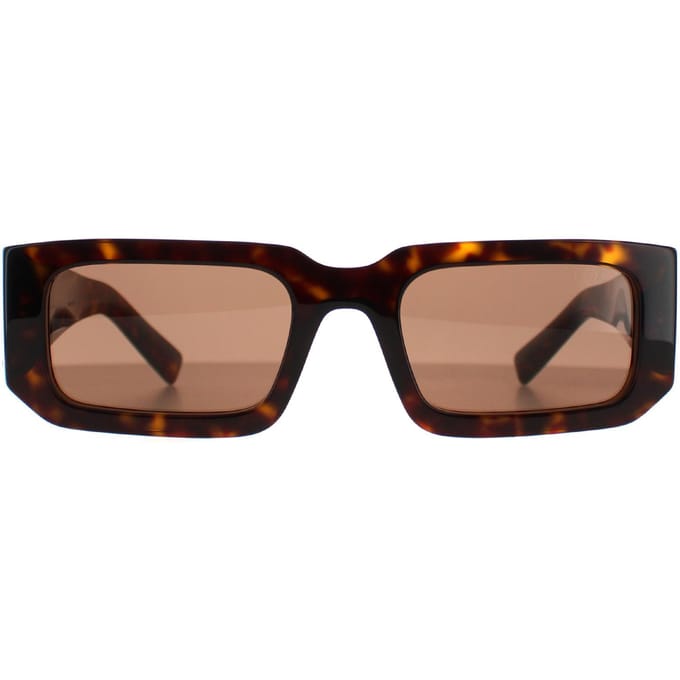 Prada Rechthoek Dames Donker Bruin Tortoise PR06YS