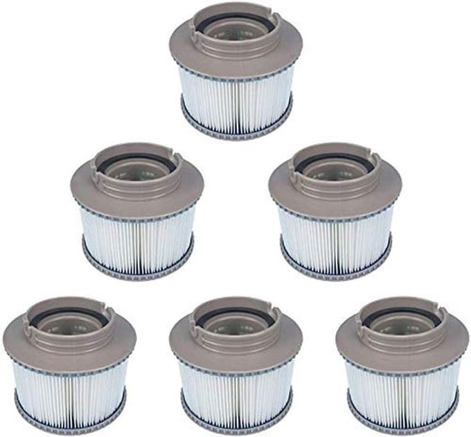 Zwembad en spa's - 6 reservefilters voor Mspa Fd2089 filtercartridge